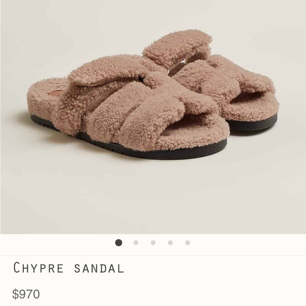 Hermes Chypre Sandals size 37